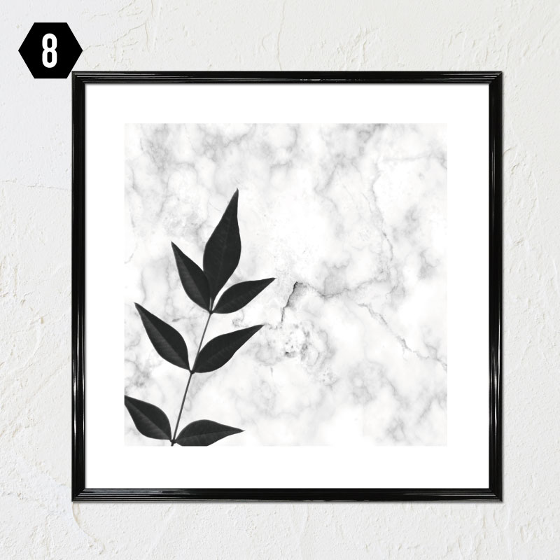 楽天市場】【 フレーム付 アートポスター 正方形 MONOCHROME