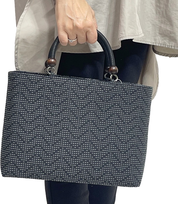 楽天市場】和装バッグ 刺子 着物バッグ 手提バッグ トートバッグ