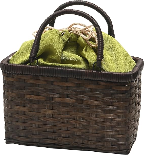 和装バッグ 網代バッグ 取り外し可 京都 小物 浴衣 和装バッグ網代