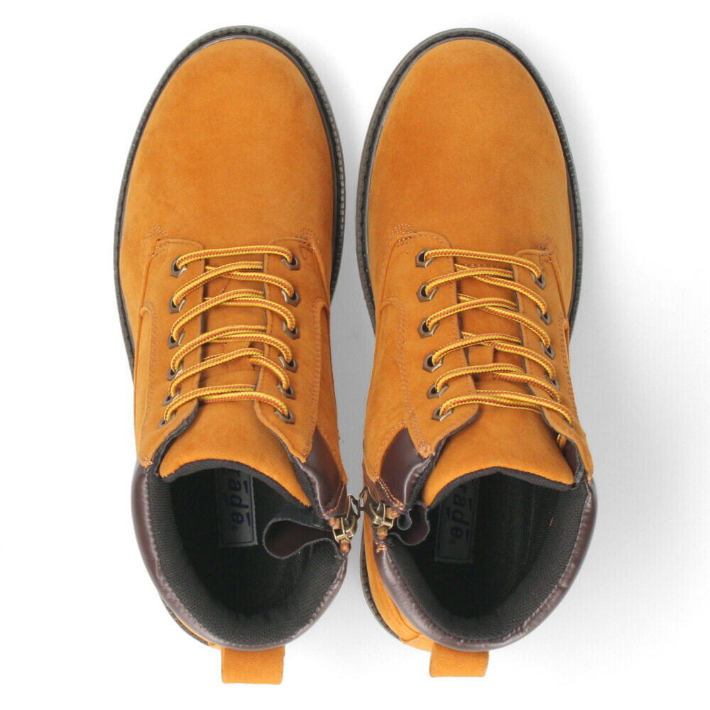 楽天市場】ブーツ メンズ 防水 防滑 ハイカット サイドジップ 紐