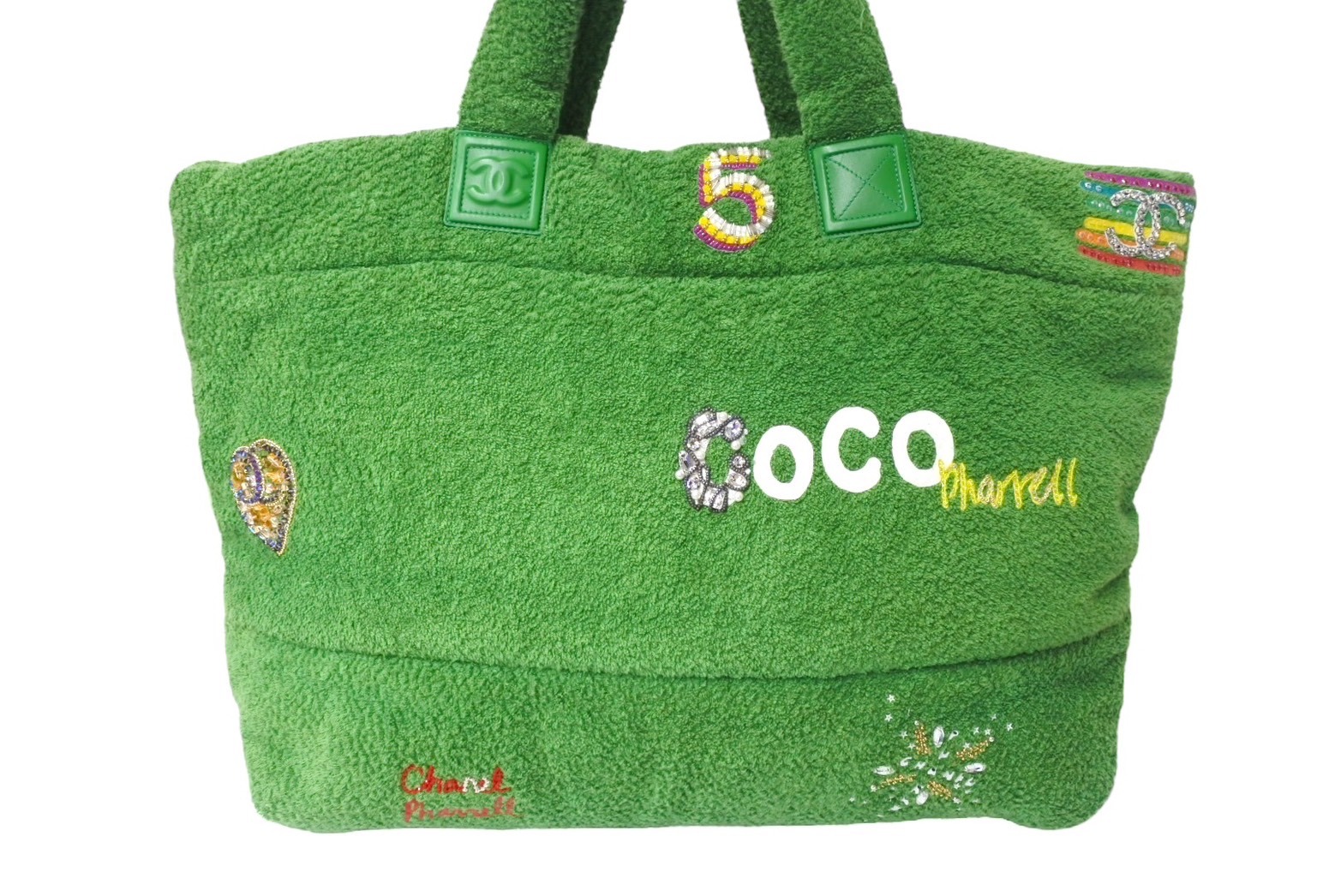 楽天市場】CHANEL シャネル ファレルウィリアムス コココクーン トート