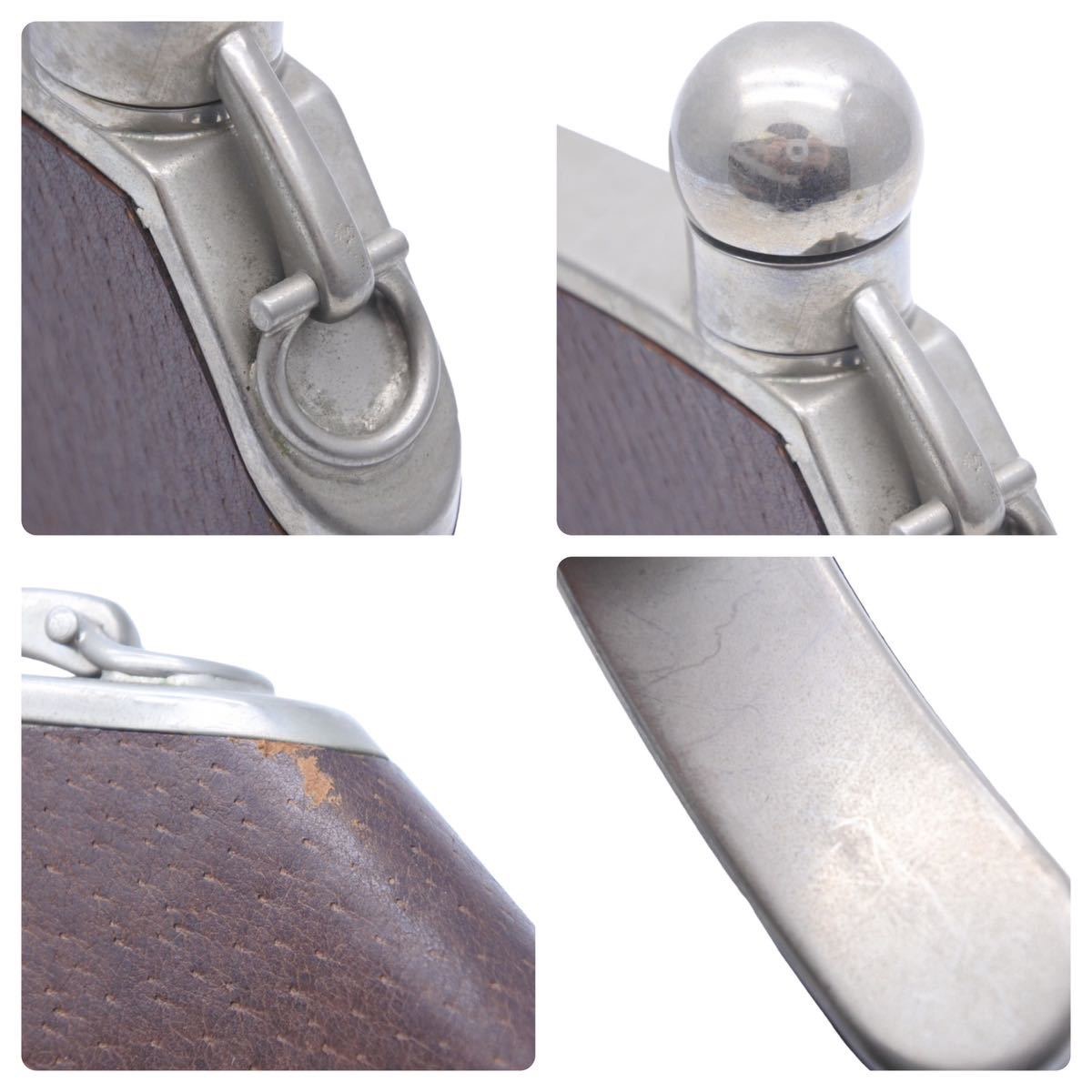 楽天市場】GUCCI グッチ スキットル ウイスキー ボトル 水筒