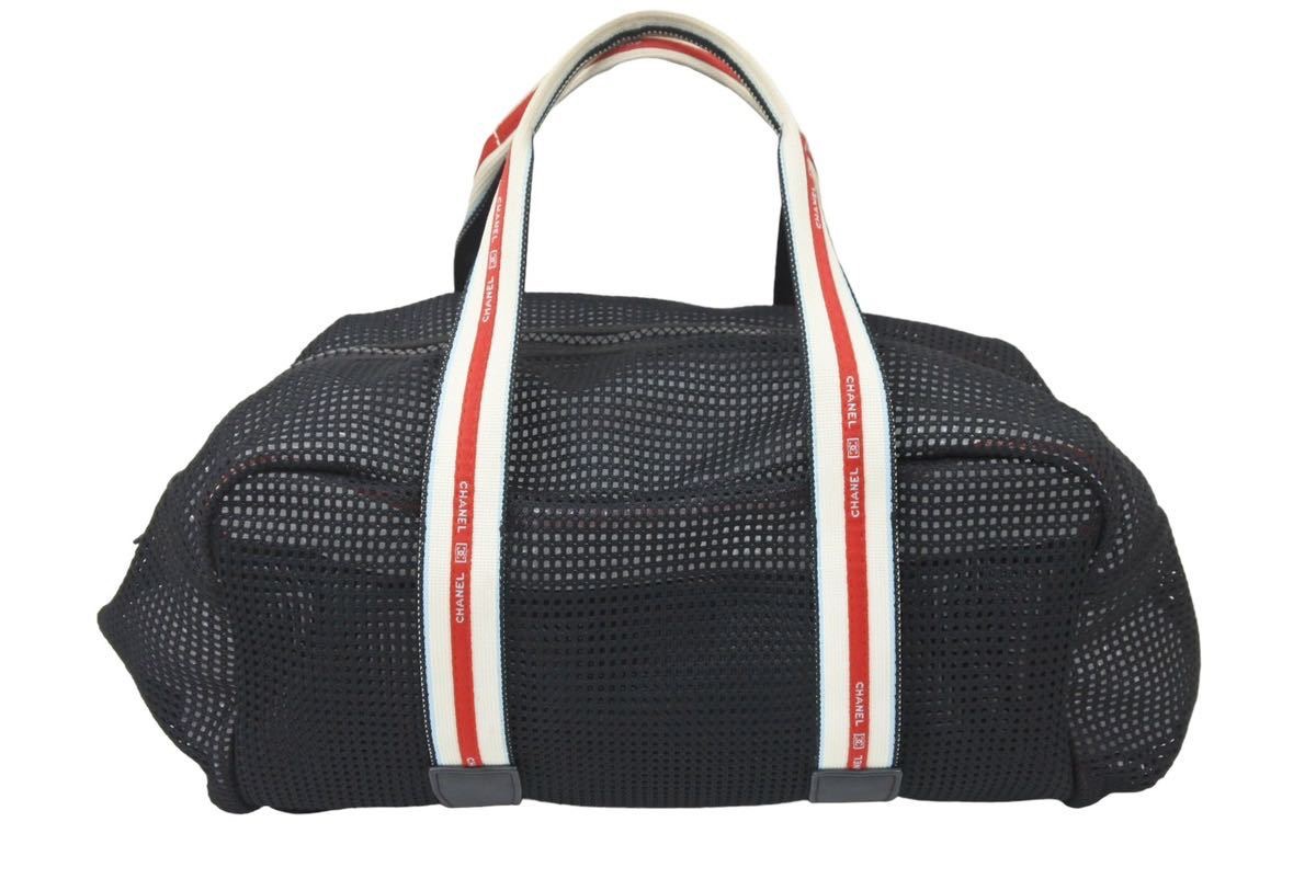 楽天市場】CHANEL シャネル スポーツライン メッシュ ボストンバッグ