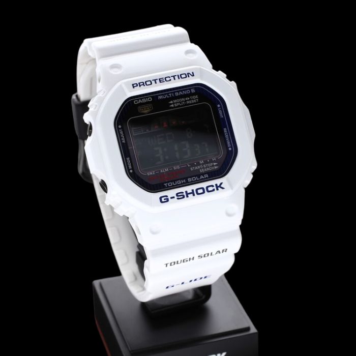 楽天市場】GWX-5600C-7JF G-SHOCK Gショック 白 タフソーラー 電波時計
