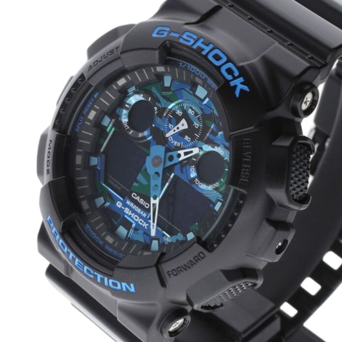 楽天市場】G-SHOCK Gショック アナログ GA-100CB-1AJF CASIO 腕時計
