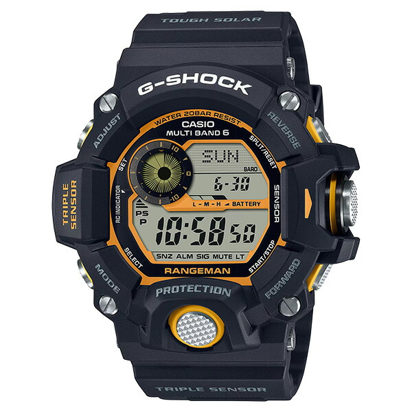 楽天市場】G-SHOCK GW-9400Y-1 RANGEMAN 腕時計 電波ソーラー メンズ