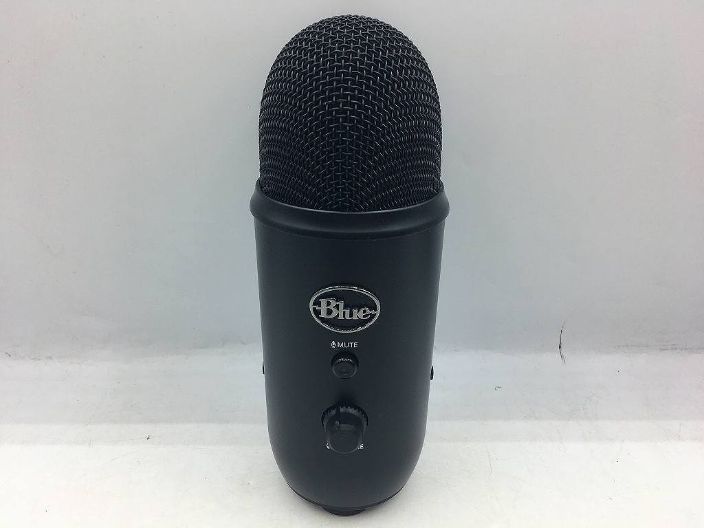 楽天市場】blue microphones yeti usb コンデンサー マイク blackout