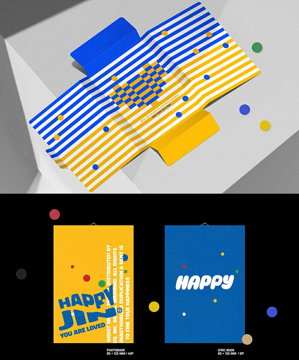 楽天市場】JIN (防弾少年団 BTS) - Happy / SOLO ALBUM (Weverse