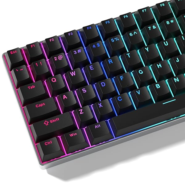 楽天市場】122キー キーキャップ ダブルショット PBT 光透過 キー