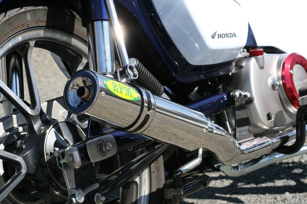 楽天市場】RPM アールピーエム フルエキゾーストマフラー スーパーカブ