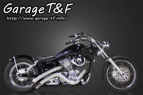 楽天市場】Garage T&F ガレージ ベントマフラー タイプ2 ドラッグ