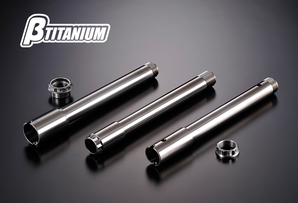楽天市場】βTITANIUM ベータチタニウム リアアクスルシャフト ZX-10 R