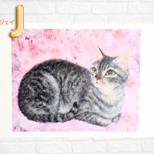 楽天市場】猫作家 福嶋 吾然有(フクシマアサリ)さん ねこの絵柄の