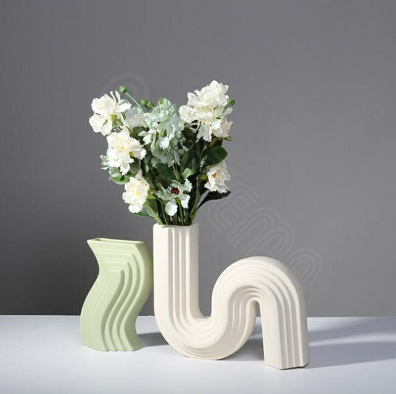 楽天市場】花瓶 単品 北欧デザイン 抽象 幾何学 現代アート モダン