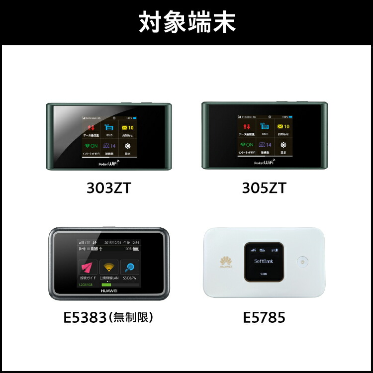 楽天市場】【延長専用】SoftBank 無制限 K4 501HW 303ZT E5785 FS030W