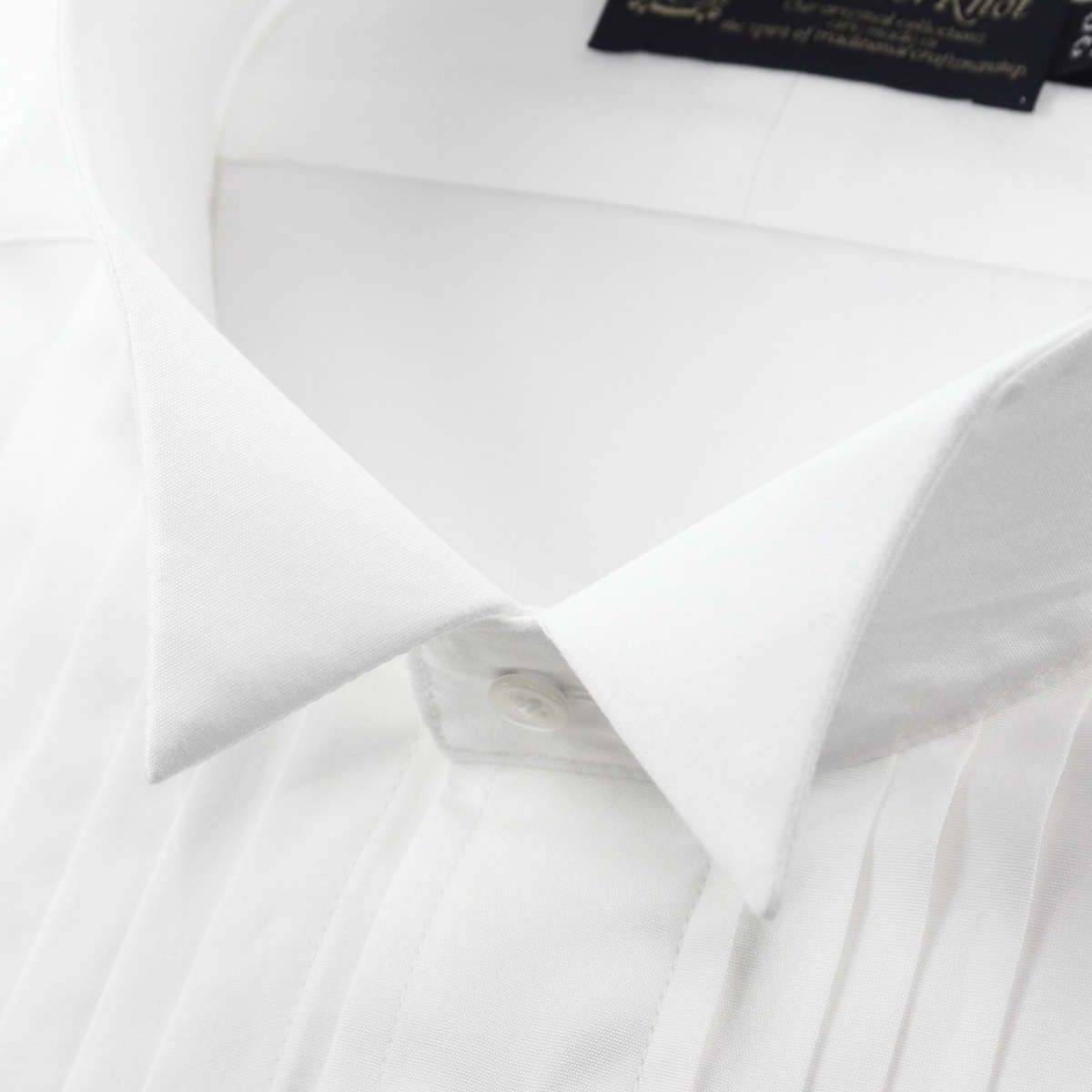 楽天市場】ウィンザーノット ワイシャツ ウィングカラー ホワイト無地