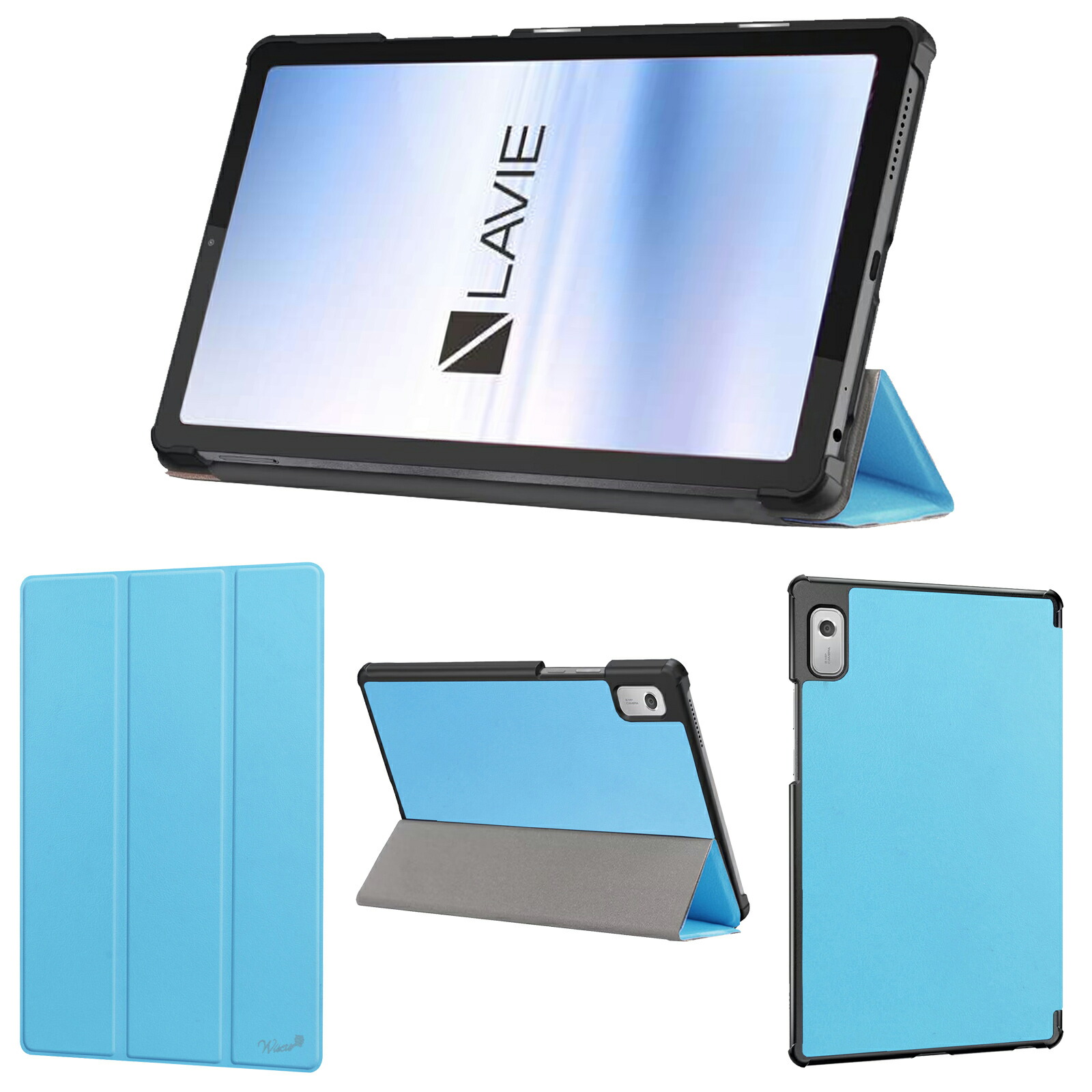 楽天市場】wisers 保護フィルム付き タブレットケース NEC LAVIE Tab