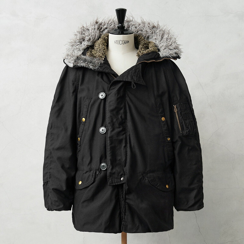 楽天市場】☆希少 実物 USED 米軍 軍物 N-3Bフライトジャケット DEEP