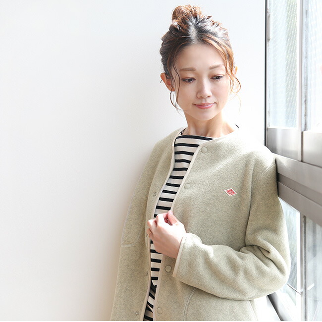 楽天市場】◇[JD-8911] DANTON(ダントン) フリース ノーカラー