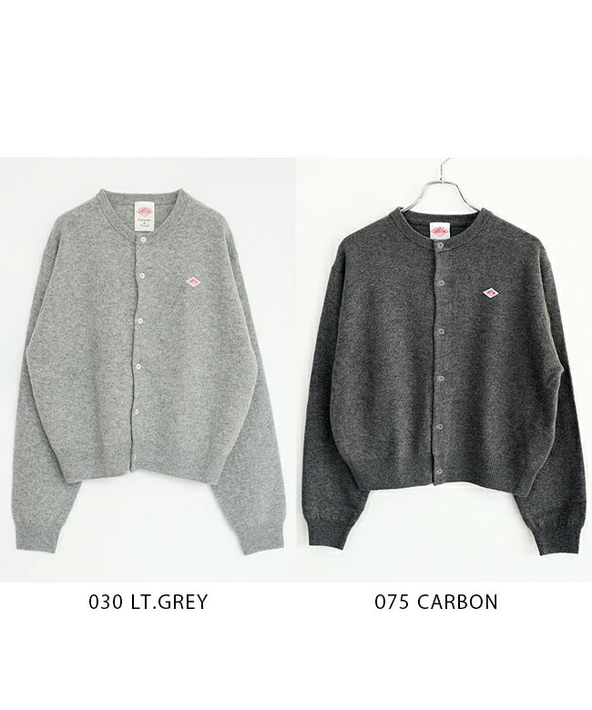 楽天市場】◇[DT-D0031LMW]DANTON(ダントン)CREW NECK CARDIGAN(クルー
