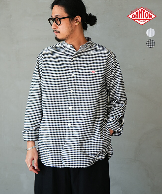 楽天市場】ブラック（ブランドダントン）（カジュアルシャツ｜トップス