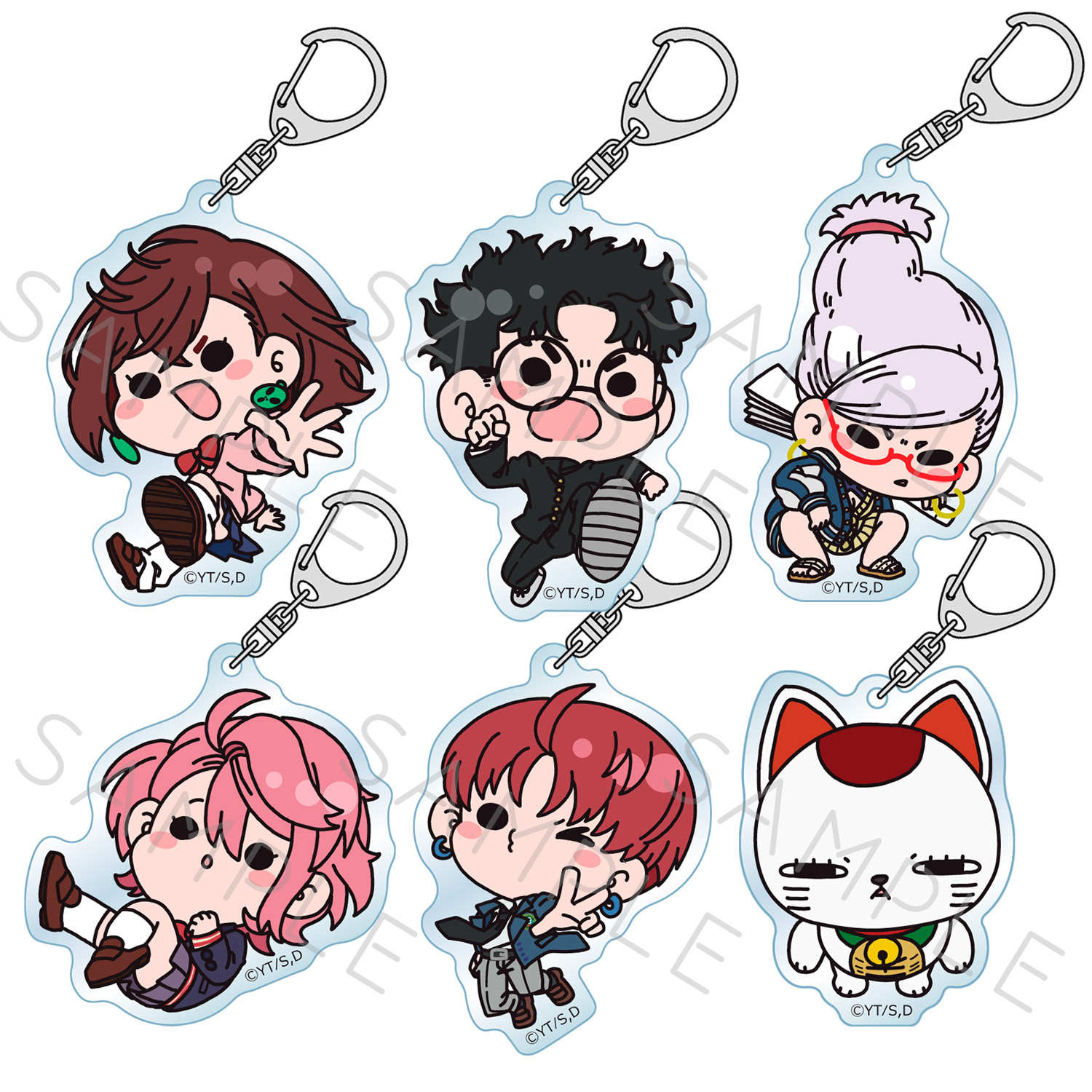 楽天市場】TVアニメ 『ダンダダン』 アクリルキーホルダー A(モモ) B