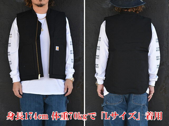 楽天市場】全2色【Carhartt/カーハート】「DUCK Vest/ダックベスト