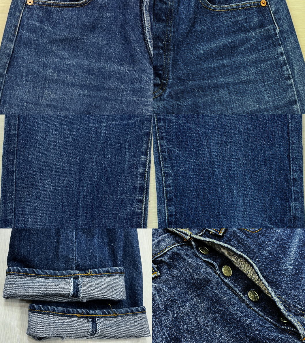 楽天市場】【中古】美品 ヒゲ リーバイス501 ハチマル インサイド