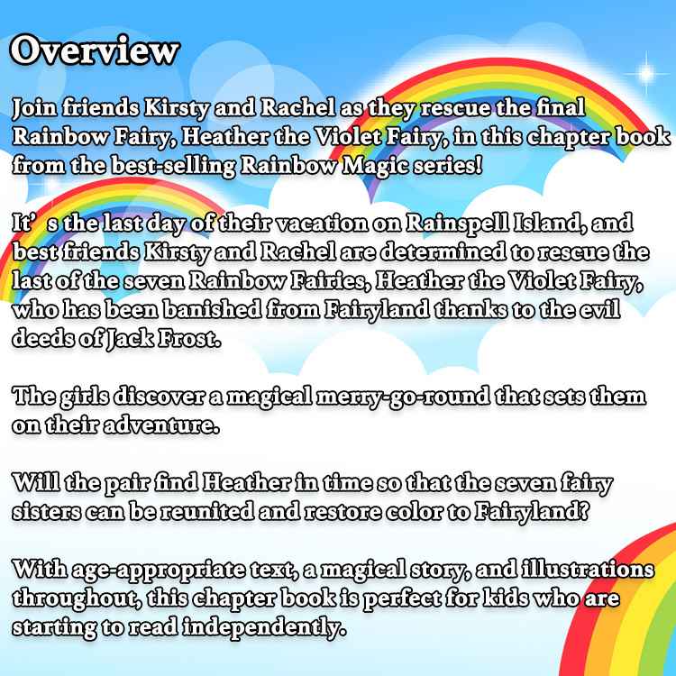 楽天市場】【アメリカフェア】【洋書】レインボーマジック #7: 紫の