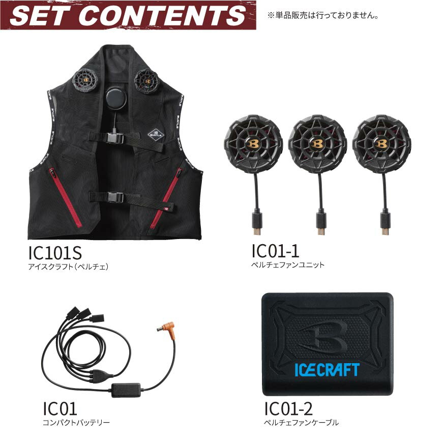 楽天市場】BURTLE IC101S アイスクラフト(ペルチェ) [ バートル