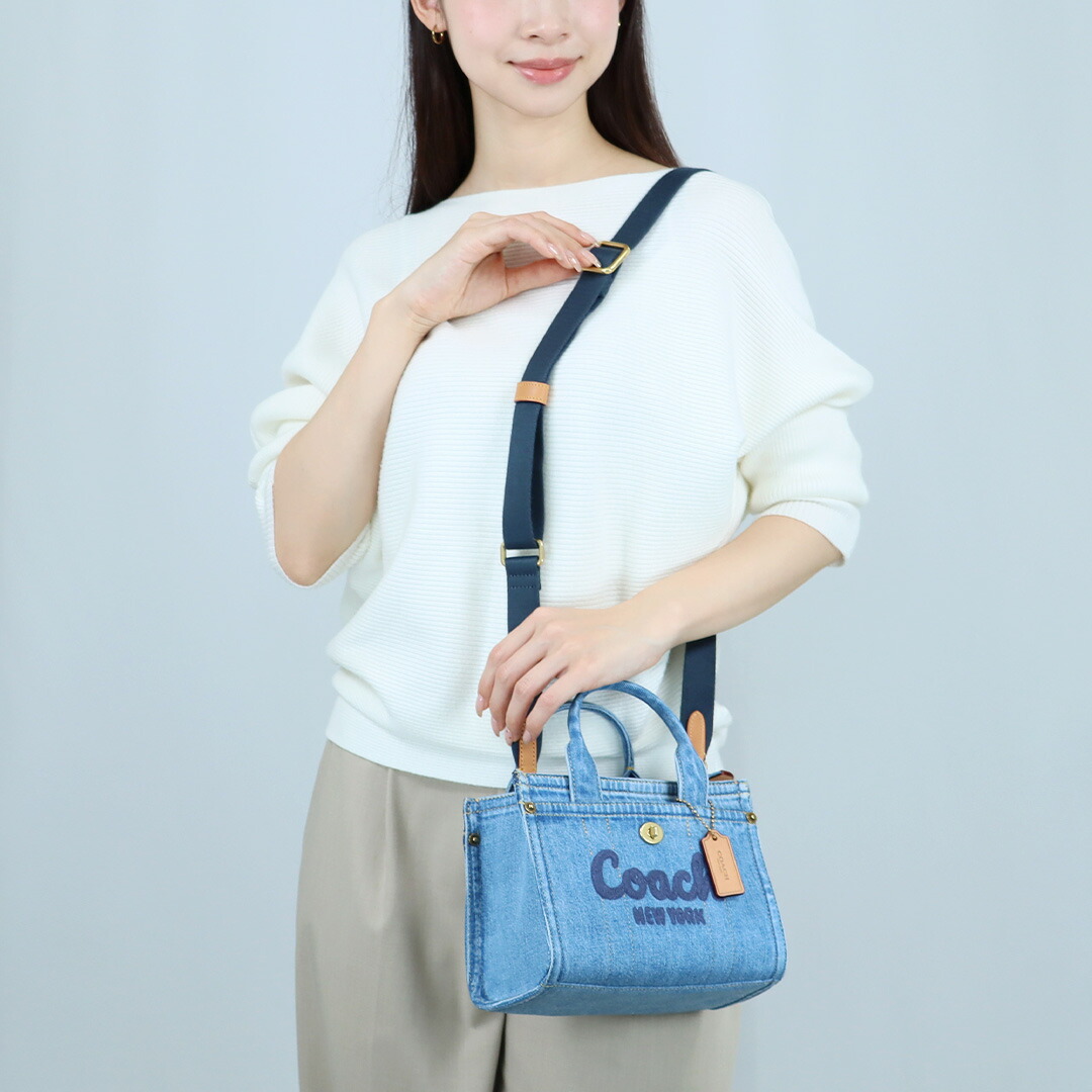 楽天市場】コーチ デニム ショルダー（2way・3wayバッグ｜レディース