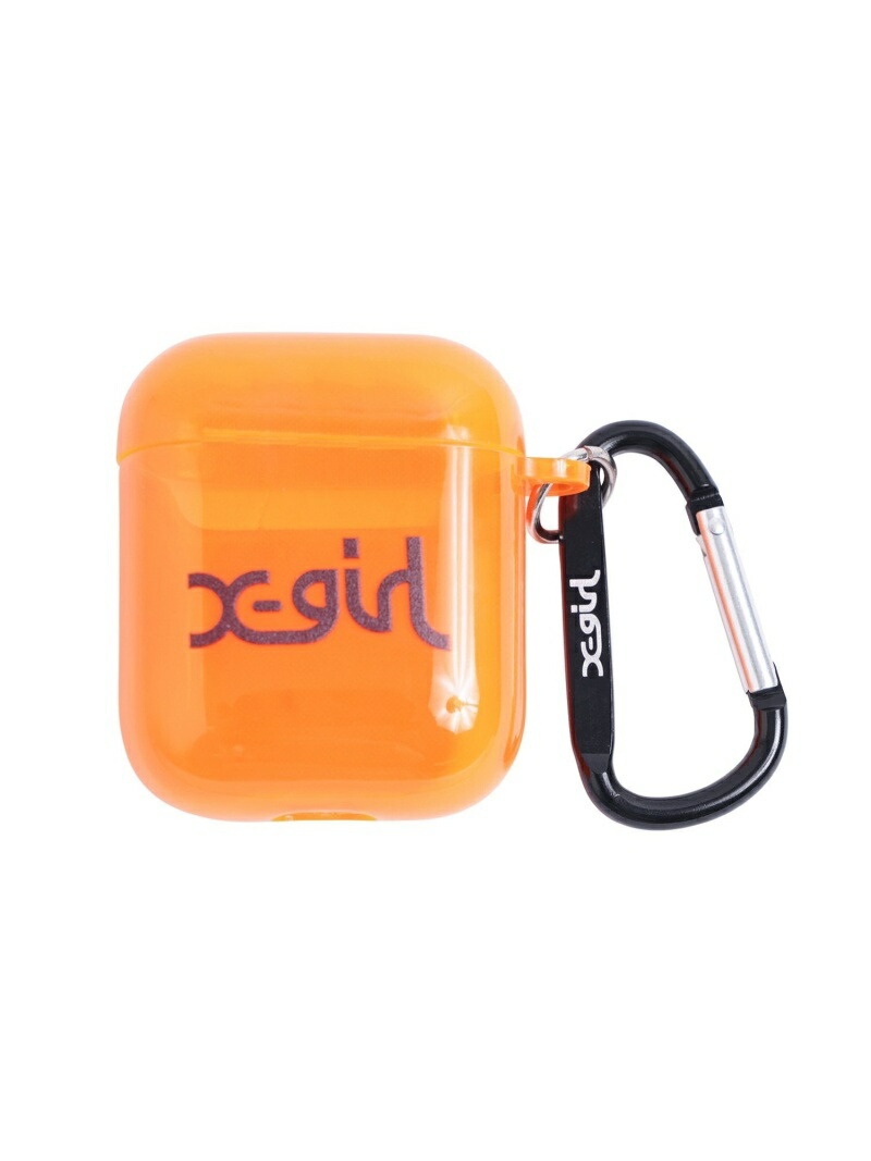 楽天市場】MILLS LOGO CLEAR Airpods CASE エアーポッズケース X-girl