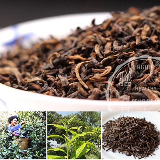 楽天市場】100g 雲南特級プーアル茶 熟茶 モンカイ金芽 9年陳 厳選