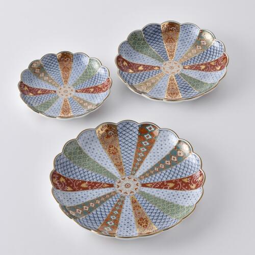 楽天市場】古伊万里（こいまり）菊割花地紋 8号皿 206359510 : 夢陶房