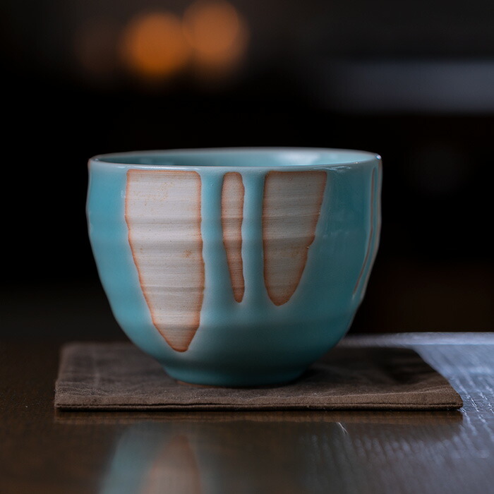 楽天市場】青白磁抹茶茶椀（IH-053） 作家「市川博一」 : うつわや悠々