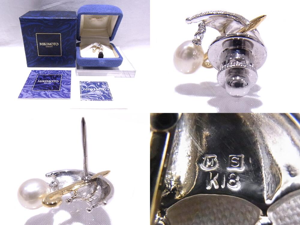 楽天市場】ミキモト MIKIMOTO ピンブローチパールブローチ 傘モチーフ