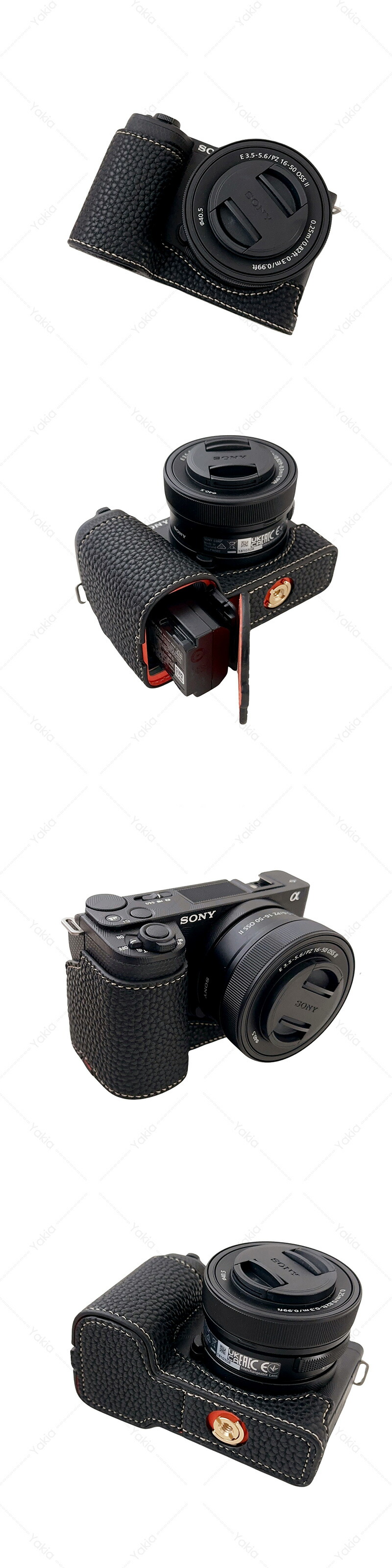 楽天市場】一眼レフ カメラケース Sony ZV-E10 II 用 レザー ケース