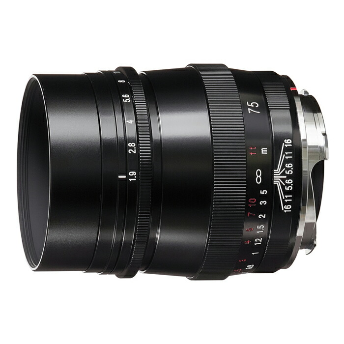 楽天市場】《新品》フォクトレンダー 交換レンズ ULTRON 75mm F1.9 VM