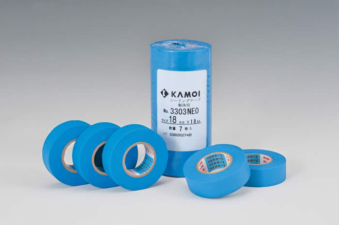 楽天市場】マスキングテープ カモ井加工紙 3303-NEO 18mm×18m×70巻