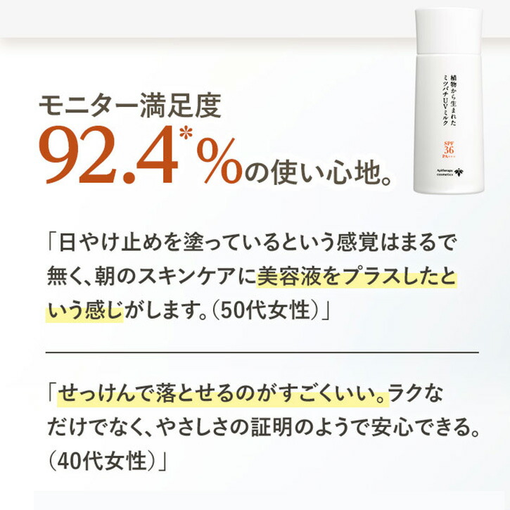 楽天市場】【山田養蜂場】植物から生まれたミツバチUVミルクSPF36・PA