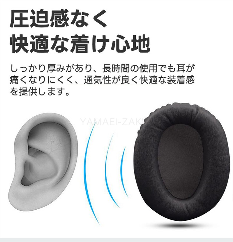 楽天市場】【2個セット】for ソニー WH-CH700Nイヤーパッド MDR