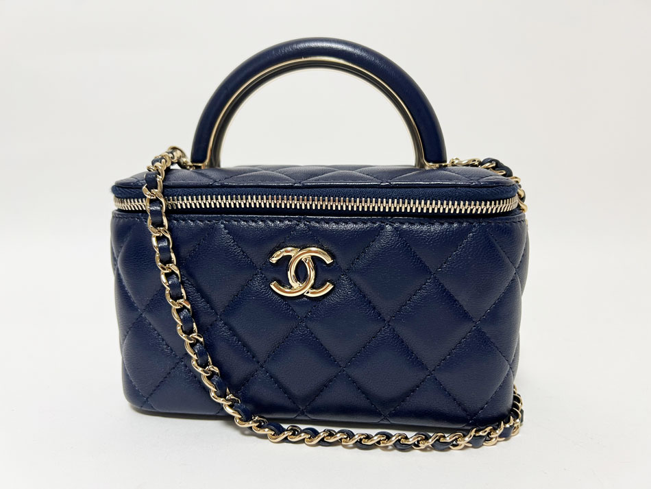 楽天市場】CHANEL シャネル バニティ チェーンショルダーバッグ