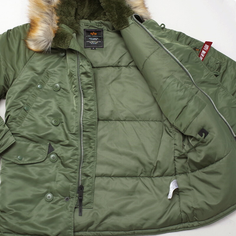 楽天市場】ALPHA社 アルファ #20024 N-3B ナイロンフライトジャケット