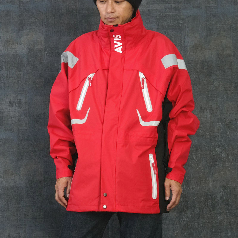 楽天市場】AVIS ウォータープルーフ ナイロンジャケット レッド デッド