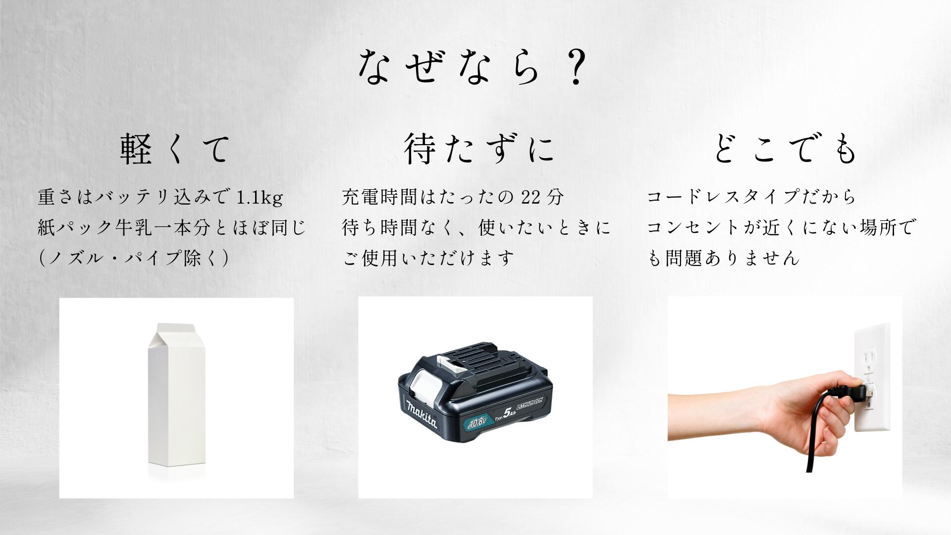 楽天市場】【正規店】 マキタ 掃除機 紙パック バッテリー 純正 最短日