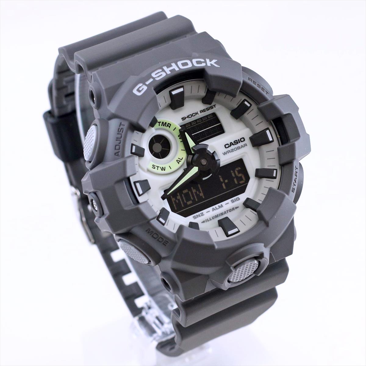 楽天市場】カシオ Gショック GA-700HD-8AJF HIDDEN GLOWシリー ズ