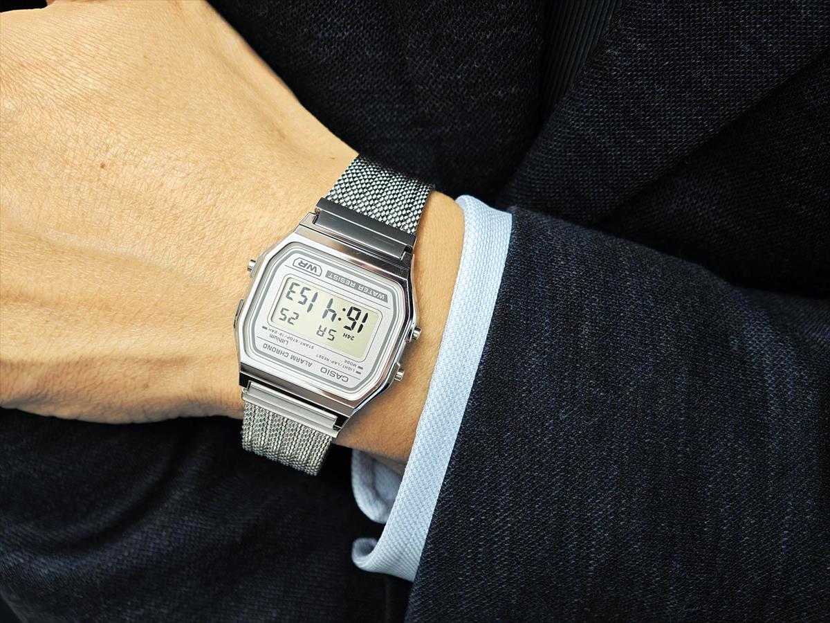 楽天市場】カシオ クラシック A158WEM-7JF 腕時計 CASIO CLASSIC