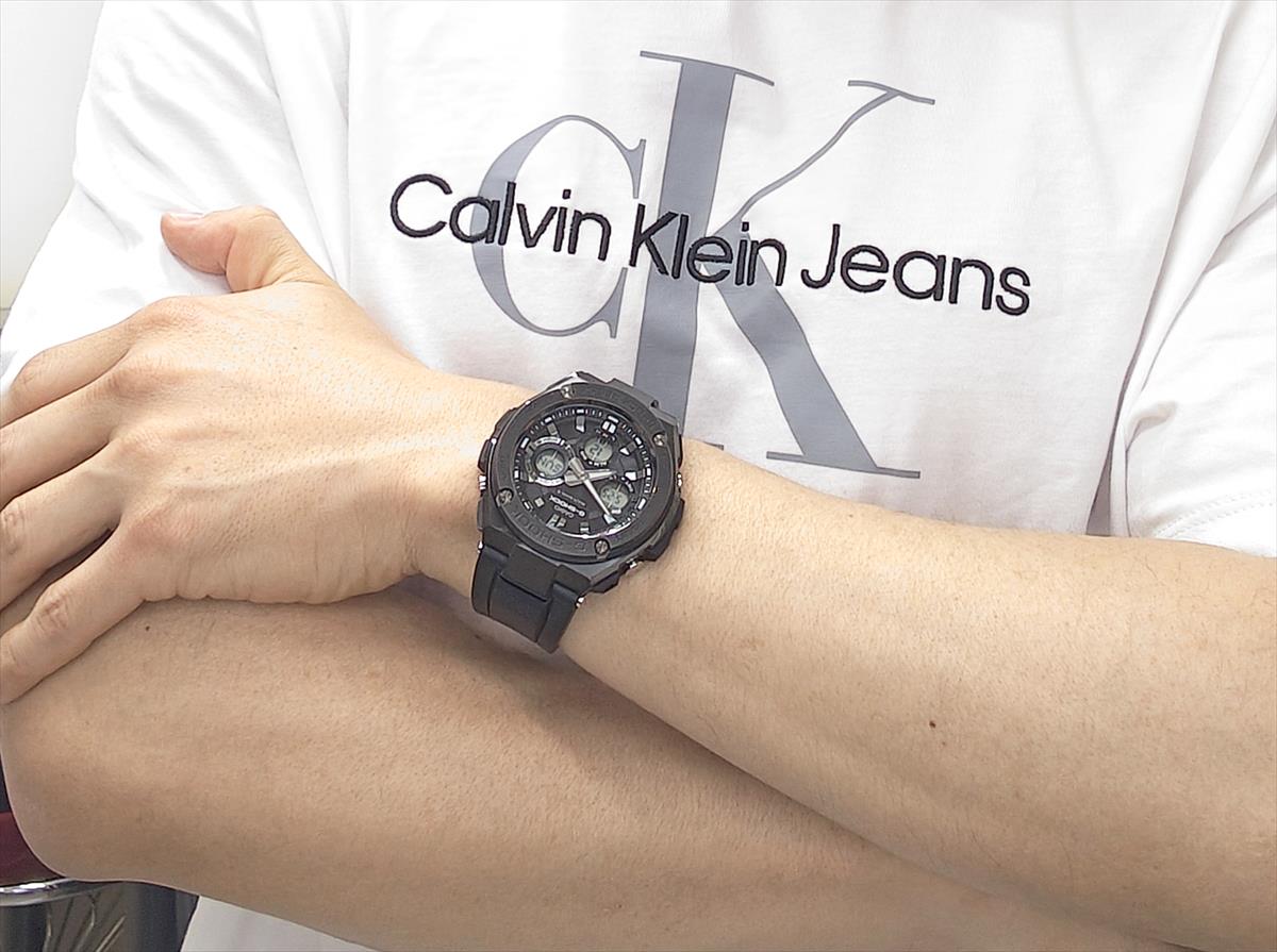 楽天市場】カシオ Gショック G-STEEL GST-W110MS-1AJF タフソーラー