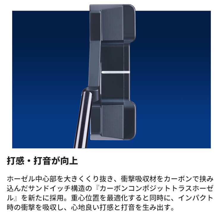 楽天市場】TaylorMade [ テーラーメイド ] TP TRUSS MID NIGHT BLUE