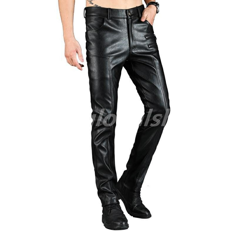 楽天市場】レザーパンツ メンズ 革パン 本革 牛革 バイクパンツ バイク